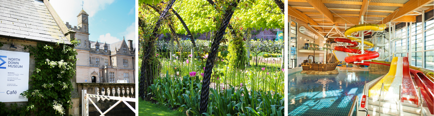 North Down Museum and Bangor Castle, Bangor Castle Walled Garden and Bangor Aurora